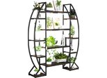Supporto Per Piante, Design Industriale, Contenitore A 5 Livelli, Con Luci, Xl