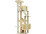 Albero Per Gatti, Design A Più Piani, Appartamenti Spaziosi, AMT0281BG, 180 Cm