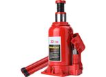 Martinetto Idraulico, Capacità Di Carico 20 Tonnellate, Materiale In Acciaio Inox, Altezza Minima 22 Cm, Altezza Massima 41 Cm, Peso 6,3 Kg