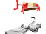 Pinza Per Tubi, Apertura Di Serraggio Di 3/4 Di Pollice, Materiale In Ghisa, Elevata Pressione Di Serraggio, Impugnatura Ergonomica, Piedini Stabili