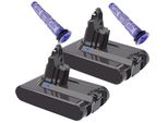 Batteria Di Ricambio, 21,6 V, Capacità 6000 Mah, 2 Set