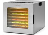 Costway 850W Disidratatore Con 8 Scomparti, Disidratatore Con Timer 48H E Controllo Della Temperatura 35℃-75℃, Disidratatore Frutta Per Alimenti, Frutta