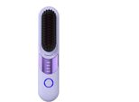 Inf Piastra E Arricciacapelli 2 In 1 Senza Fili - Portatile, Ricaricabile, Antiscottatura Viola