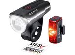 Sigma Set Aura 60 Lux USB Akku-Scheinwerfer Mit K~ & Infinity Schwarz/Rot
