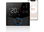 Termostato Wifi Intelligente Controllo Vocale Della Temperatura Digitale Programmabile Settimanalmente Termostato Digitale Intelligente A Manopola Con Colore Della Luce Dimmerabile
