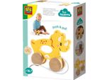 Ses Creative Spingi E Tira 2 In 1 - Triceratopo In Legno 13203