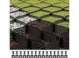 Griglia Di Ghiaia Vevor, Profondità 100 Mm, Griglia Per Prato 5200 X 2700 Mm, Ghiaia A Nido D'ape, Griglia A Nido D'ape Hdpe, Geogriglia Permeabile Per La Stabilizzazione Di Vialetti, Per Giardini, Terrazze, Marciapiedi, Parcheggi Per Roulotte