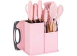 Elitehoff Set Di Coltelli E Utensili Da Cucina In Un Supporto E6072