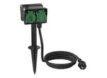 Presa Da Giardino Schuko 4 Vie 2M 3X2,5Mm²