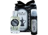 Dirham Silver 100Ml Eau De Parfum Con Deodorante Set Ard Al Zaafaran - Unisex