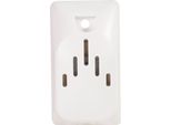 Campanello Buzzer 110-230V Bianco, DNS-255-BIA, Sundi Zamel