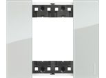 Pannello 2 Modulo Cristallo Bticino Living Now KA4802__ Aura