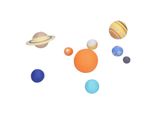 9 Pezzi Sistema Solare Modello Didattico Modello Planetario Astronomia Scienza Educativa Modello Giocattolo Set