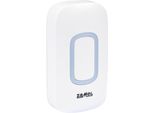 Campanello Senza Fili A Pulsante Disco Ii Bianco A Batteria