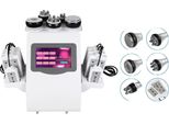 Macchina Per Cavitazione Sottovuoto, Tecnologia A Ultrasuoni 6 In 1, Modellamento Del Corpo, Macchina 6 In 1, Spina Ue