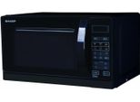 Sharp Mikrowelle R 742 BK-W black mit Grill