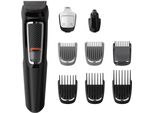 Philips Multigroom Serie 3000 9 Accessori, 9 In 1, Per Viso E Capelli