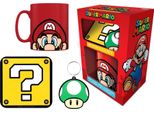 Zestaw Prezentowy Super Mario Z Kubkiem, Breloczkiem I PodkłAdką