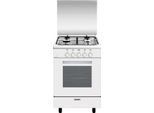 Cucina A Gas 60L 4 Fuochi Bianco Glem Ga551Gwh