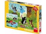 Dino Toys Puzzle 3X55 Talpa E Mutandine