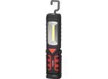 Torcia A Led Orno Cob 3W + 1W Con Gancio - 2800Mah Ricaricabile E Funzione Powerbank