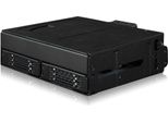 Icy Dock MB105VP-B Tougharmor 2X 2.5" Pcie 4.0 Nvme U.2 To 1X Slimsas In 1X 5.2"