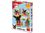Dino Baby Puzzle Bing E Amici 3In1 (3,4,5 Pezzi)