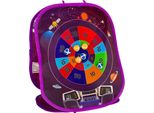 Bersaglio In Velcro Lancio Gioco Freccette Bifacciale Palle Sacchetti 21El.