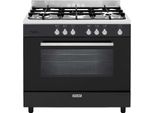 Piano Cottura A Gas 109L 5 Fuochi Nero Glem Ge960Cmbk2