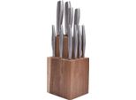Blocco Di 10 Coltelli In Acciaio Inox Jean Dubost Df13A0X0X0125