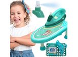 Woopie Set Da Stiro 2In1 Asse Da Stiro + Cesto Portabiancheria 6 El.
