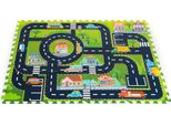 Tappetino In Schiuma Per Bambini Puzzle City Street Road