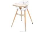 Sedia Da Pranzo Baby Mix Ingrid In Legno Beige