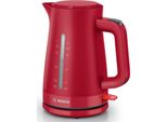 Bosch TWK3M124 Electric Kettle 1.7 L 2400 W Red