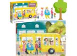 Puzzle 60 Trambusto Vicino All'autobus