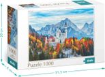 Puzzle Castello Di Neuschwanstein, 1000 Pezzi. 301169
