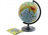 Mappamondo Zoologico Con Animali 22 Cm