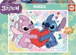 Educa - Disney Stitch - Puzzle Da 500 Pezzi Per Adulti. Dimensioni: 48 X 34 Cm. Include Il Puzzle Cola Fix. + Oltre Gli 11 Anni (19911) Educa