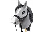Cavallo Hobby Skippi. Cavallo Su Bastone Grigio