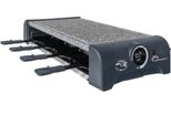 Raclette Grill Per 8 Persone, 1300W + Pietra Per Grigliare Little Balance 8751