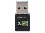 Adattatore Wlan Usb, 600 Mbit/S, Dual Band, 2,4 G, 5,8 G, Supporta La Modalità Ap, Ieee 802.11G, Adattatore Di Rete Wireless Per Laptop, Pc Desktop