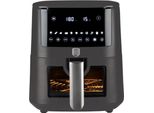 Friggitrice Ad Aria Calda Berlinger Haus Friggitrice Ad Aria Xxl 8 L Collezione Anthracit Friggitrice Compatta Con Led - 11 Programmi
