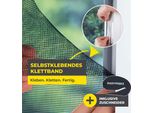 Easymaxx Zanzariera Per Finestre Con Nastro Velcro Autoadesivo Set Di 2 - 110X130Cm