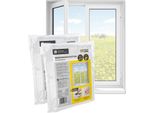 Zanzariera Easymaxx - Fino A Max. 150X180Cm - Nastro Velcro Autoadesivo - Set Da 2