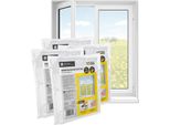Zanzariera Easymaxx - Fino A Max. 110X130Cm - Nastro Velcro Autoadesivo - Set Di 4 Pezzi