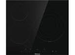 Piano Cottura In Vetrovetroceramica Da 60 Cm Con 3 Fuochi, 5700 W, Nero Hisense E6332Bsce