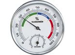 Orion | Termometro Con Igrometro - 8,5 Cm - Da -30 °C A +50 °C - Misurazione Interna Ed Esterna