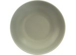 Orion | Piatto Fondo - Verde - 1 Pezzo - 20,5 Cm - 800 Ml - Piatto In Ceramica - Piatto Fondo - Lavabile In Lavastoviglie