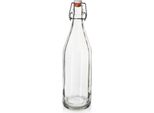 Orion | Bottiglia In Vetro Con Tappo Oscillante - 750 Ml - Design Retro - Guarnizione In Silicone - Conservazione Versatile