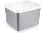 Orion | Barattolo Per Alimenti Con Coperchio - Grigio - 1,1 L - Plastica - Lavabile In Lavastoviglie